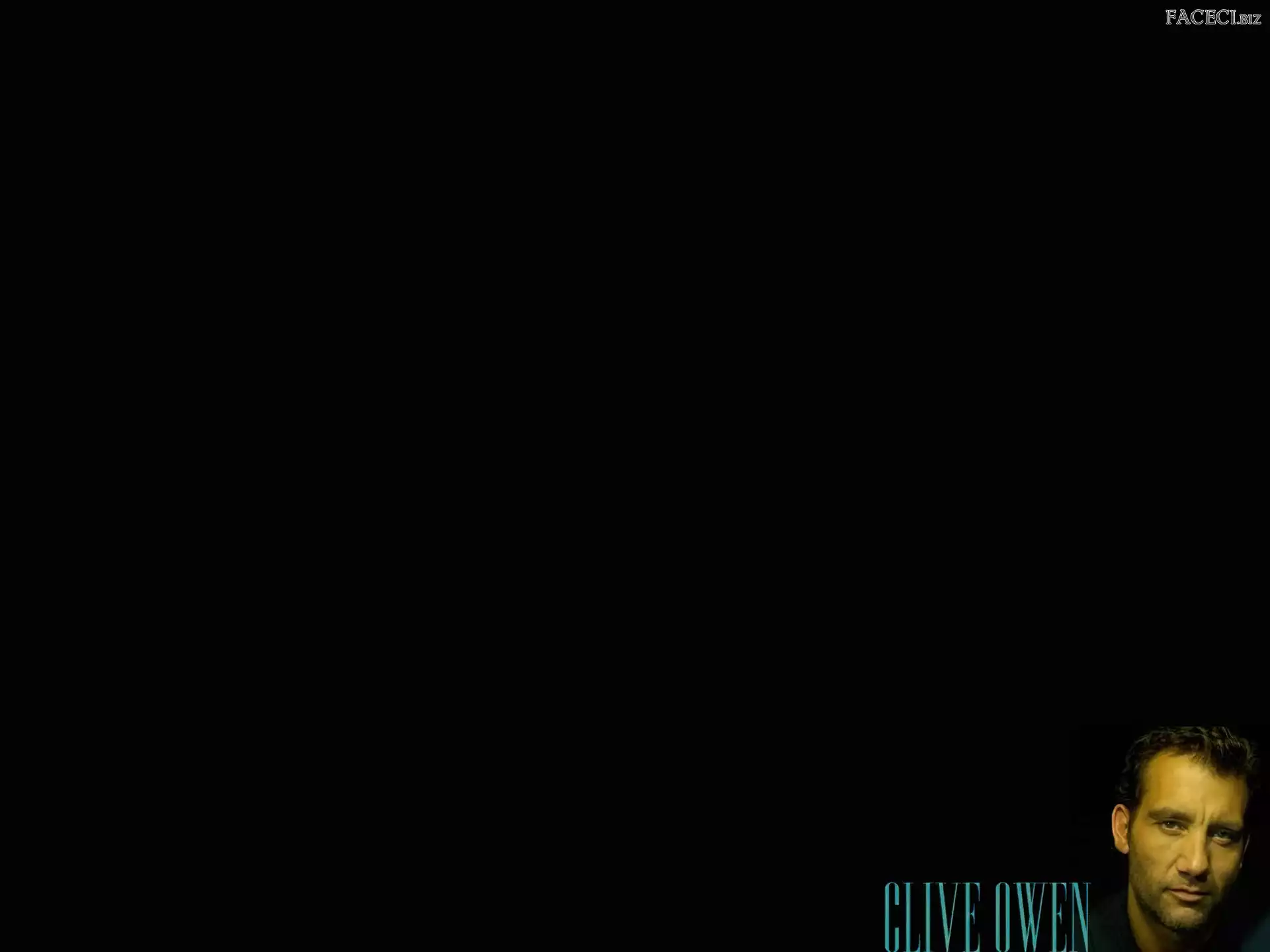 jasne oczy, Clive Owen, ciemne włosy